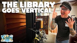 RRS | The Movie Library Goes Vertical With Movies On The Shelves