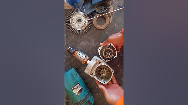 #grinder gearbox open