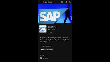 SAP Customer Data Cloud Google Assistant Demo