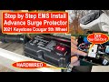 How to Install Surge Protector EMS Hardwired 2021 Keystone Cougar RV Electrical Management System
