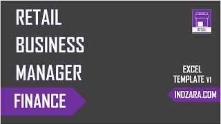 retail business manager excel template v1 finance management