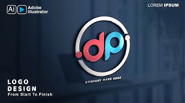 Logo Design Process (From Start To Finish) In Adobe Illustrator Tutorials |With Zakki Graphics|