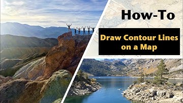 Drawing Contour Lines on a Map | How-To Geography Videos With Jeremy Patrich