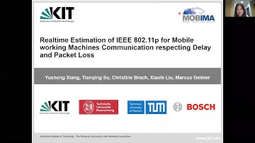 Realtime Estimation of IEEE 802.11p for Mobile working Machines Communication
