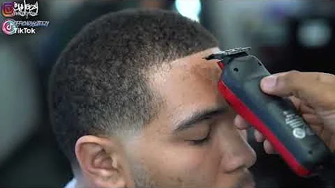 TRANSFORMATION BARBER TUTORIAL: MID TAPER | BEARD ...