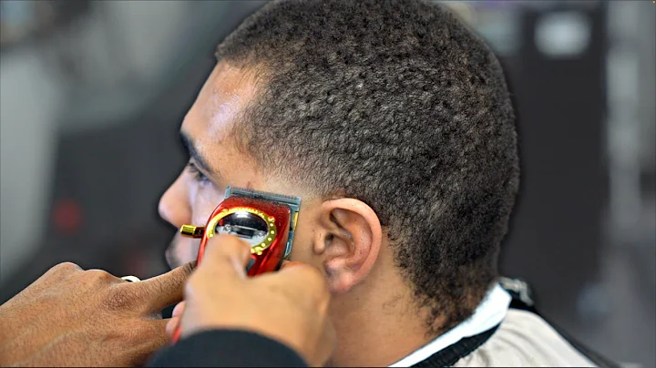 TRANSFORMATION BARBER TUTORIAL: MID TAPER | BEARD ...