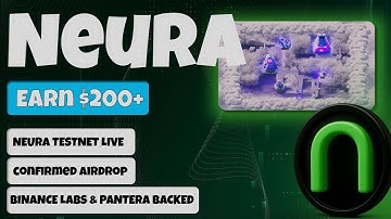 🔥 NEURA TESTNET IS LIVE - FARM POINTS & GET READY FOR THE AIRDROP!