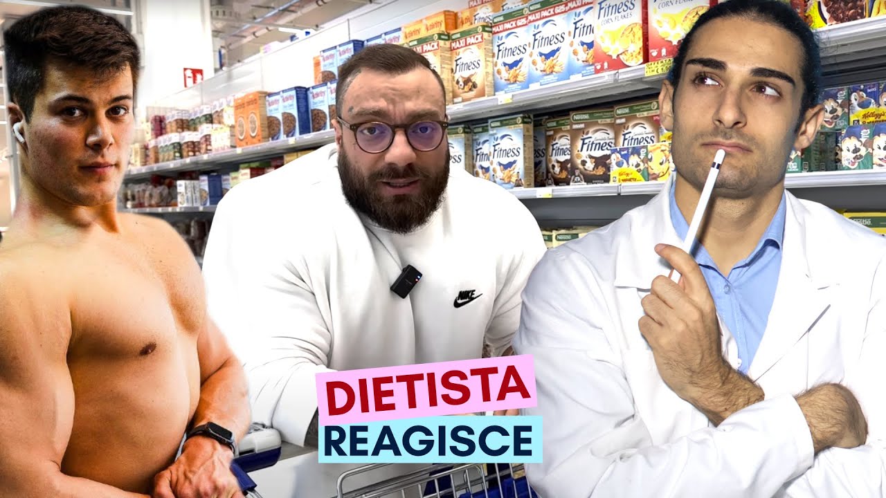 Dietista Reagisce Alla Spesa Degli YouTuber Ep. 1