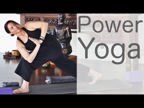 30 Minute Power Yoga (Vinyasa Flow Workout) | Fightmaster Yoga Videos