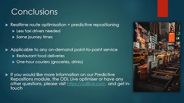 Predictive driver repositioning for taxi dispatch / food delivery dispatch