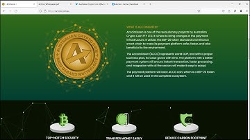 AccoinGreen is proudly addressing some of the major issues that exist in the payments sector