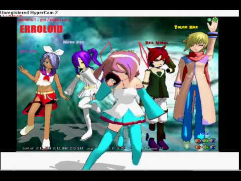 MMD ERROLOID: Newcomer, Lilac Zen