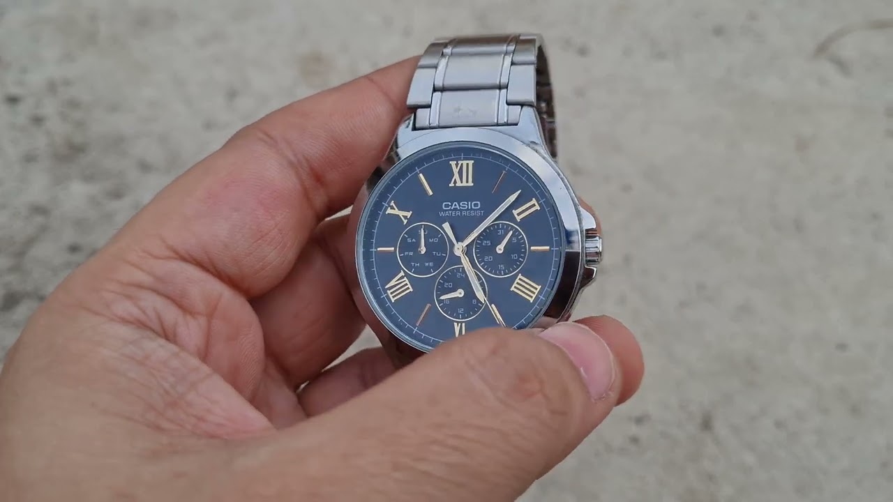 Casio Enticer Quartz multifunction dress watch