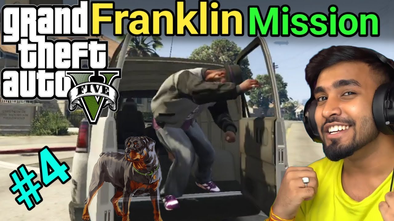 Franklin mission GTA V 4 road to 150 subscribers YouTube