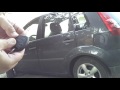 Ford Fiesta Mk6- Programming remote key to open driver door or all doors