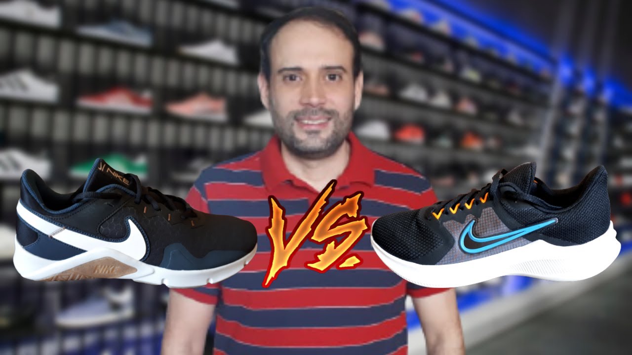 Nike Legend Essential 2 vs Nike Downshifter 11 - Comparativo - YouTube