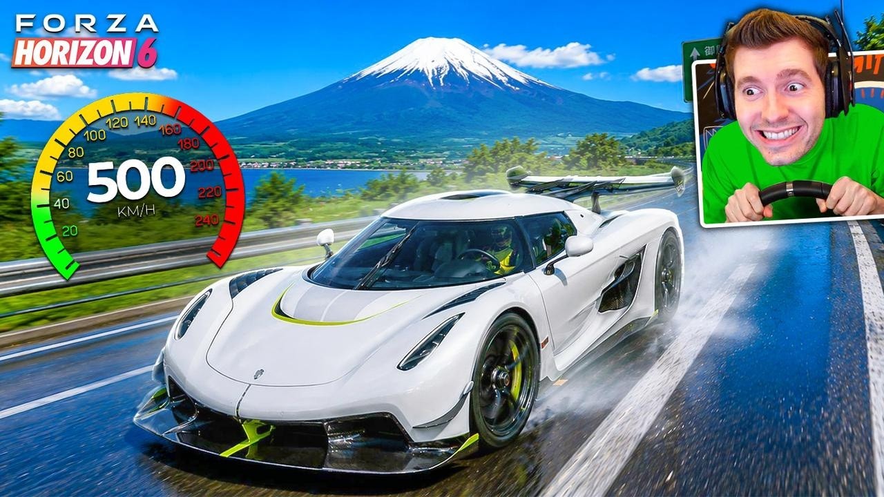 FORZA HORIZON 6 - COMPREI o CARRO MAIS RÁPIDO! (500km/h no Koenigsegg Jesko) 