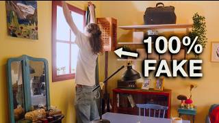 Fake window for the TV show set in my garage screenshot 1