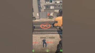 Cs2 Overpass A Site Smoke #cs2 #shorts #overpass