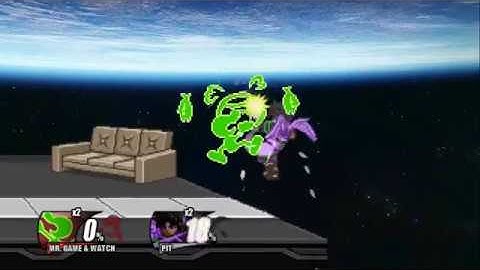 mr game and watch 0 to death combo ssf2 beta