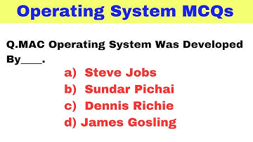 Operating System MCQs | Most Important Questions for Exams