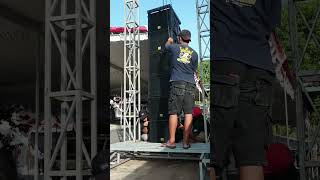 Seperti Ini Proses Menaikkan Line Array Boloo soundbalap audioequipment audiosystem