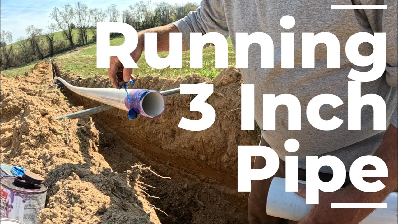 3 Inch Running Thread Running 3 Inch Pipe - YouTube