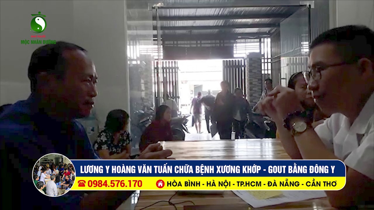 bệnh nhân bị gai gót chân, đau khớp ngón tay, máu mỡ, tìm đến lương y Tuấn l CN Hồ Chí Minh
