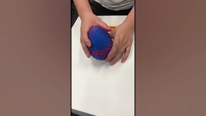 3D printed articulated crystal dragon in egg|Unboxing review