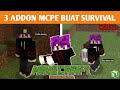 3 ADDON YANG BAKAL BERGUNA SAAT SURVIVAL!!! [MCPE 1.21+]