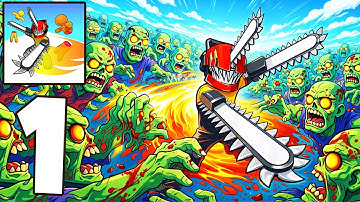 🪚Chainsaw Man Gameplay Walkthrough Part 1 - Slash and Run (Android,iOS)