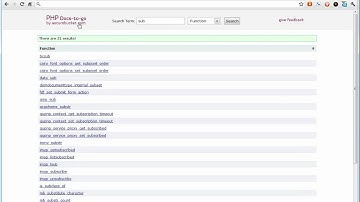 PHP Docs-to-go - Offline Manual for Chrome