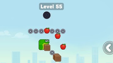 Snake Puzzle Slither to Eat Level 55 Walkthrough Solution