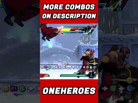 🏹HAWKEYE COMBO FEAT.DEADPOOL/DANTE!🤪⚔️ #shorts #umvc3 #ultimatemarvelvscapcom3 #mvc3