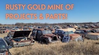 Texas Junkyard Trip! THOUSANDS of Antique Cars & Trucks for parts + projects at Browne Auto Salvage!