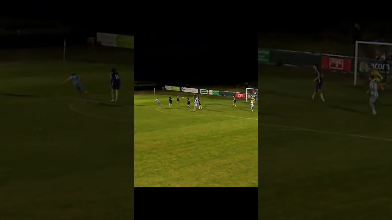 An inch-perfect finish to find the top corner 💫