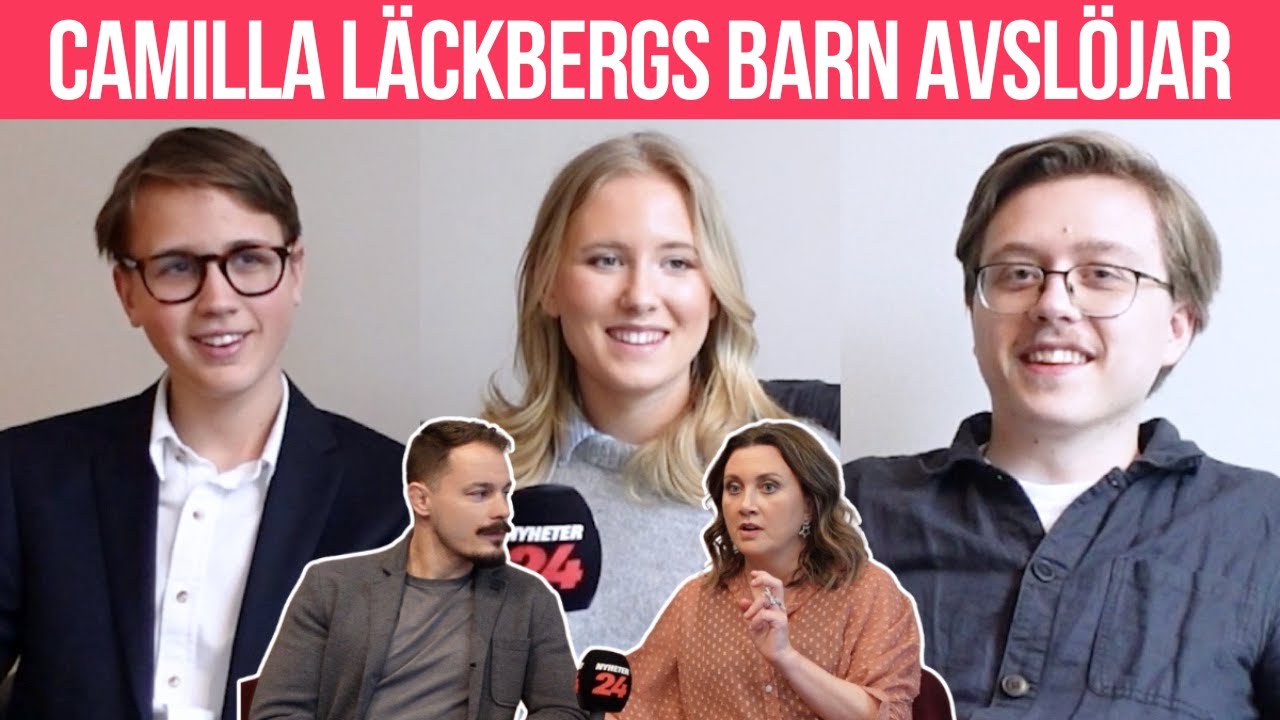 Camilla Läckbergs barn avslöjar pengareglerna under uppväxten