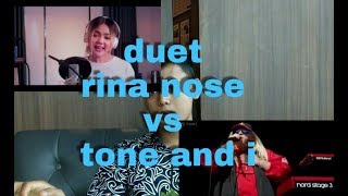 Rina nose vs Tone And I ~ dance monkey 😍😍