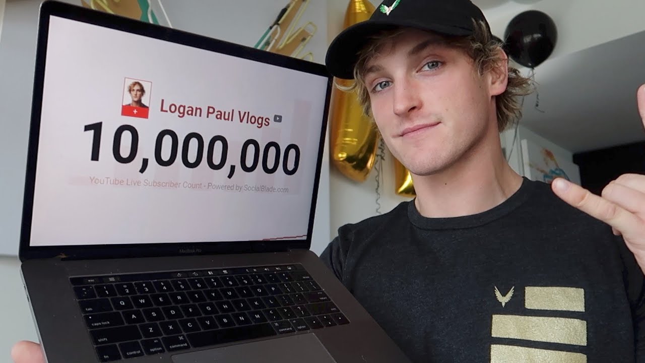 Jake Paul Subscriber Count Chart