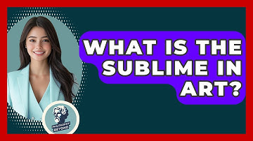 What Is The Sublime In Art? - Philosophy Beyond