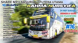 Moal Gagal Dj Tomi Basuri Rahma Nursyifa 24 Not ❗ 48 Corong Atas ❗ Full Basuri MP3 Bussid dan Ets2