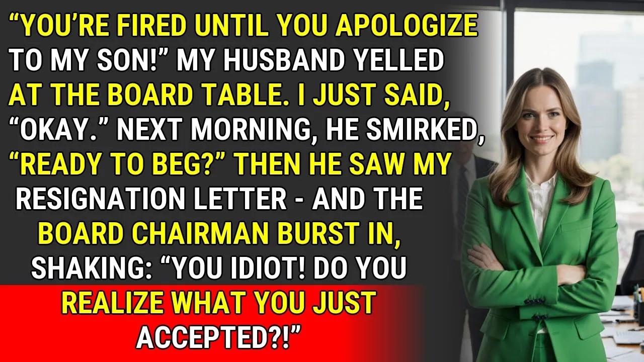 He Fired Me — So I Reclaimed the Company’s Core IP ♟️