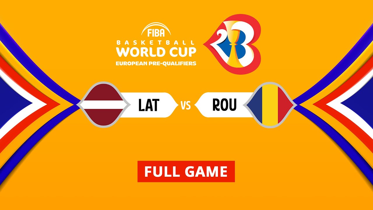 Latvia v Romania | Full Game - FIBA Basketball World Cup 2023 European Pre