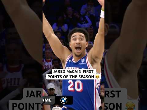 Jared McCain was hyped to see his first bucket of the season 😂