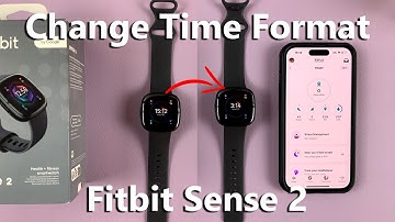 How To Change Clock Format In Fitbit Sense 2