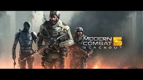 Modern Combat 5: Blackout Android Walkthrough - Gameplay Part 1 - Chapter 1