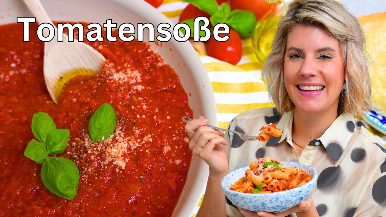 Tomatensoße | schnell und superlecker | Felicitas Then