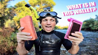 Diving Rivers Most Dangerous Rapid To Recover Owners Lost Wallet & Phone (River Treasure)
