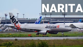 [4K] Taxiing Jet Planes at Narita Airport, September 2023, daytime