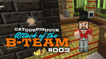 Attack Of The B-Team! - Beginning Thermal Expansion Set-up - 003